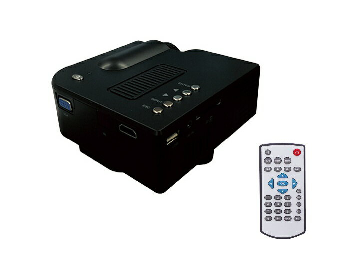 【訳あり:箱いたみ】池商 LEDコンパクトプロジェクター RA-P100