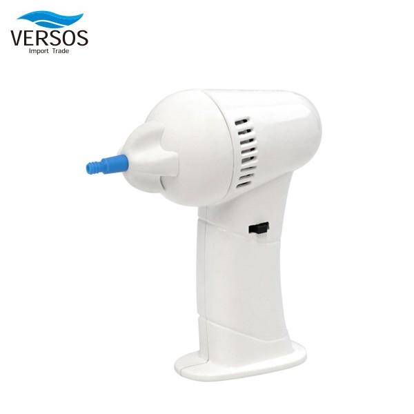 ベルソス VERSOS ライト付き イヤークリーナー イヤークリーン ホワイト 電動 耳掃除機 VS-BT09