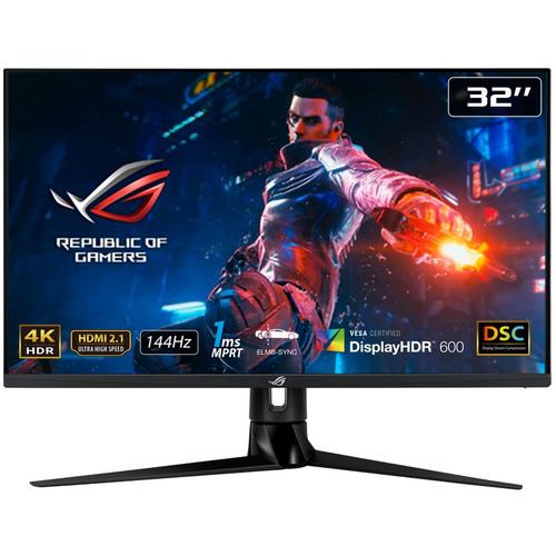 PG32UQ ゲーミングモニター ROG Swift PG32UQ 32インチ/4K/144Hz/HDMI 2.1,DP/IPS/1ms/DisplayHDR 600/量子ドット技術/PS5/3年保証