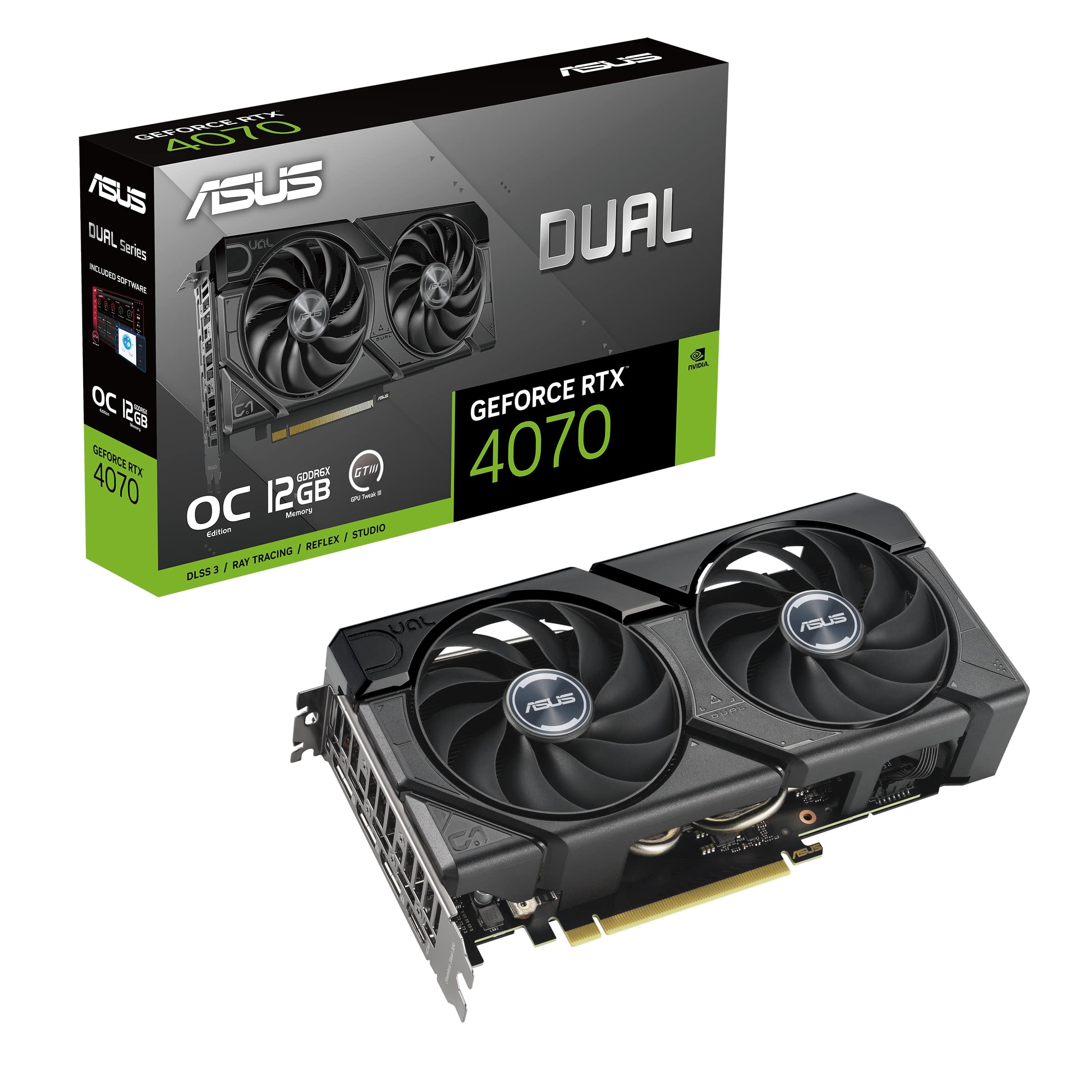 ASUS DUAL-RTX4070-O12G-EVO [PCIExp 12GB]