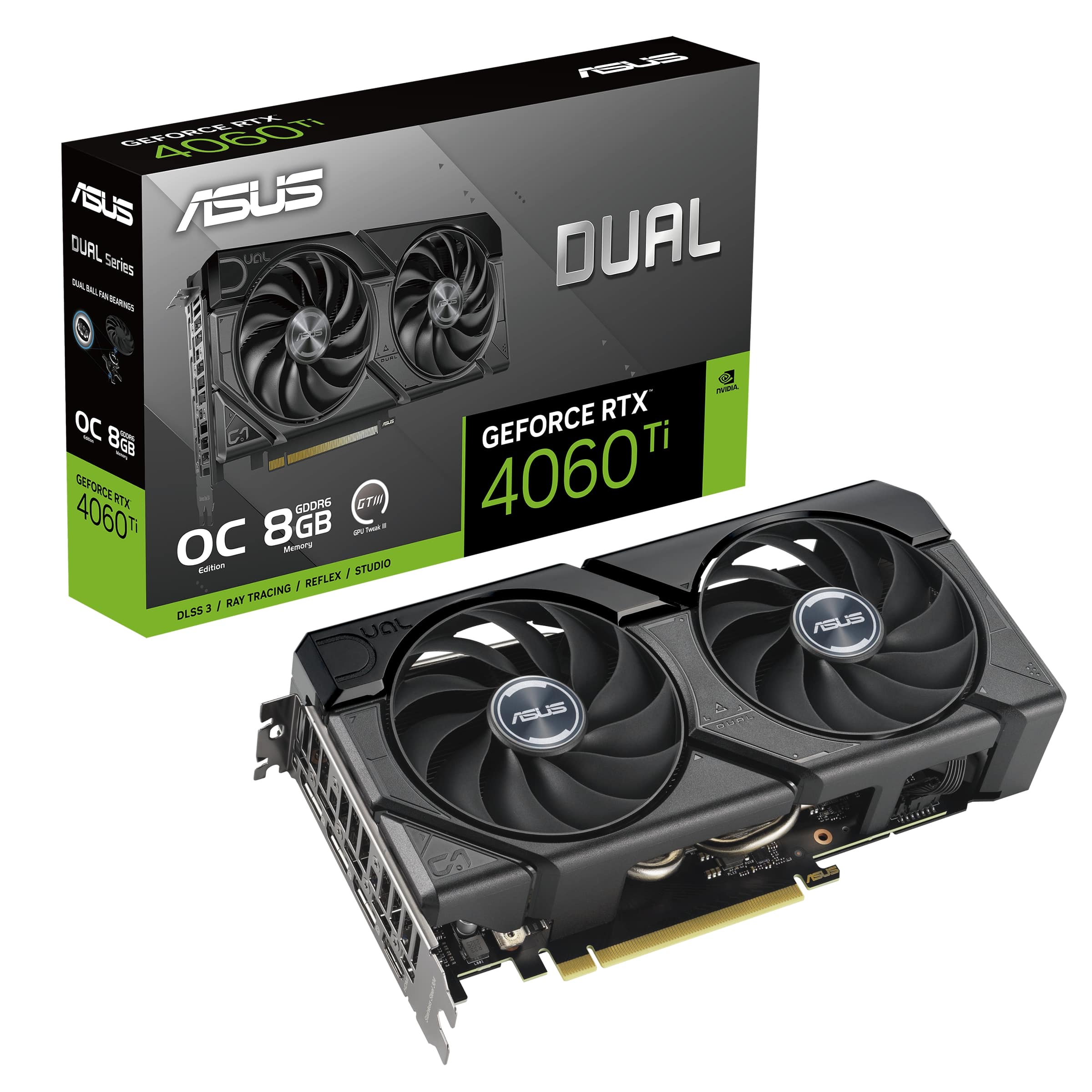 ASUS DUAL-RTX4060TI-O8G-EVO [PCIExp 8GB]