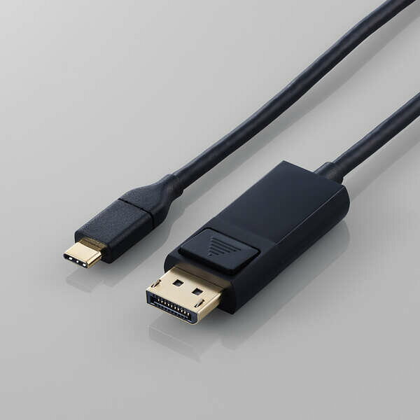 樂天商城 - ELECOM USB Type-C(TM) - DisplayPort(TM)変換ケーブル2.0m[CAC-CDP20BK2]