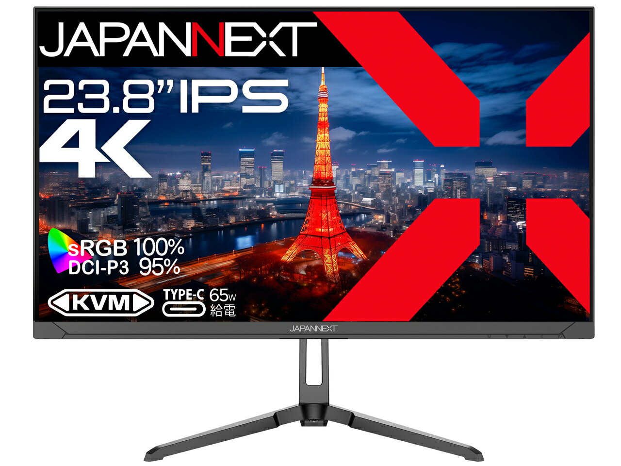 JAPANNEXT JN-IPS2380UHDR-C65W [23.8インチ]