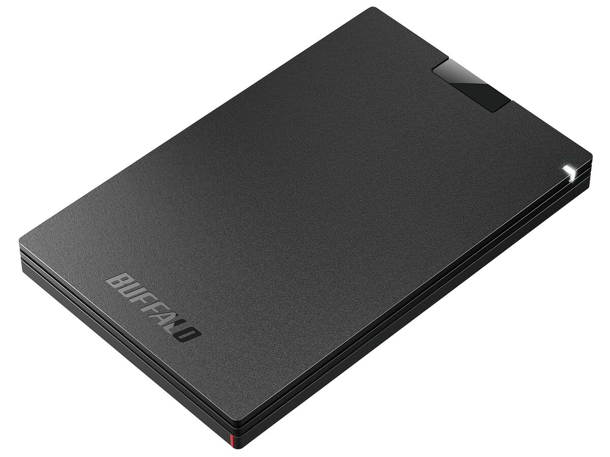 BUFFALO（バッファロー） USB3.2(Gen1) Type-A MiniStation SSD SSD-PG1.0U3-BC [ブラック] - Image 2
