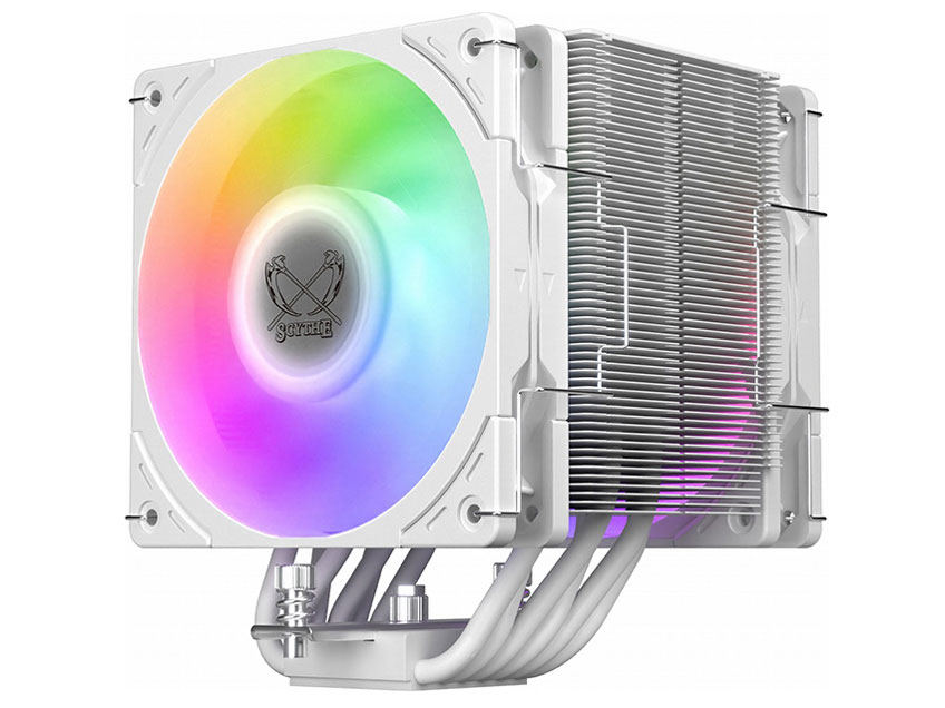 SCYTHE MUGEN6 DUAL FAN WHITE ARGB EDITION [SCMG-6000DWR]