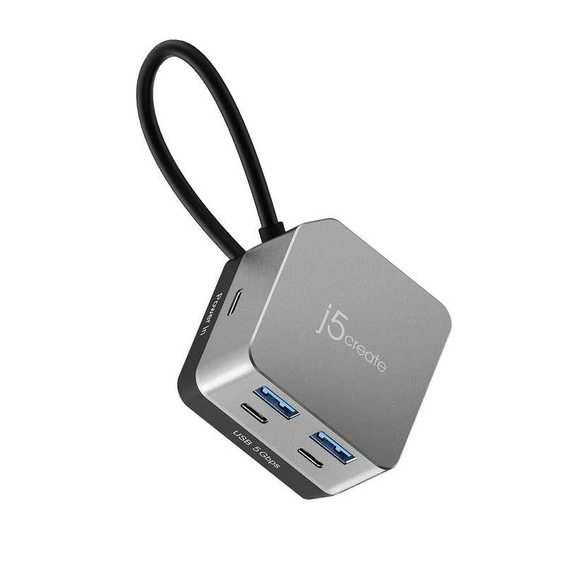 j5 create USB-C to 4K144Hz HDMI+PD100W 6in1 マルチハブ 
