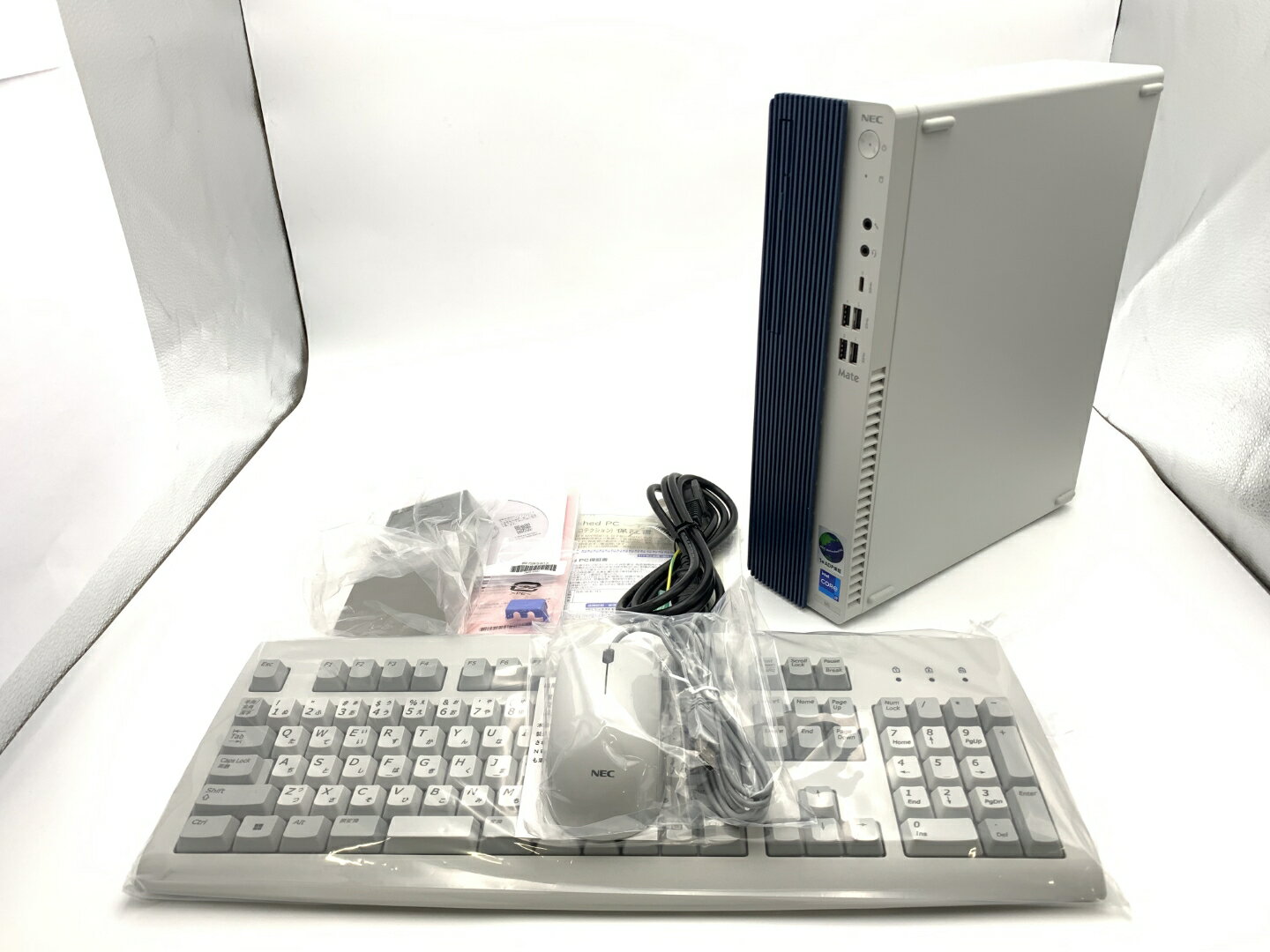 【中古：Sランク】NECリフレッシュPC 2025年春モデル デスクトップPC　PC-M2V53LZG1G2M【1年保証付き】