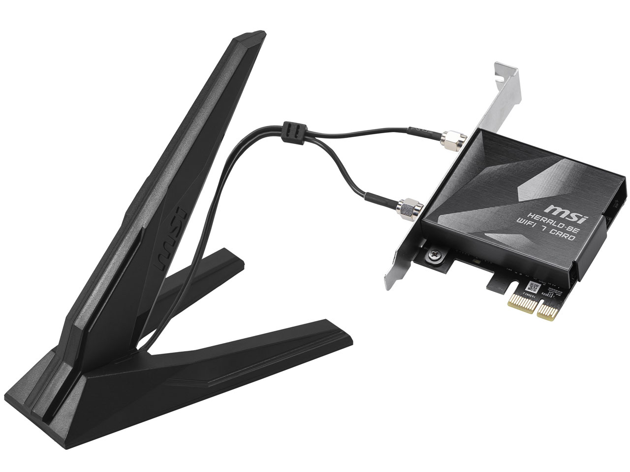 MSI Wi-Fi 7対応無線LAN増設カード [HERALD BE9400 WiFi 7 PCIe Card]