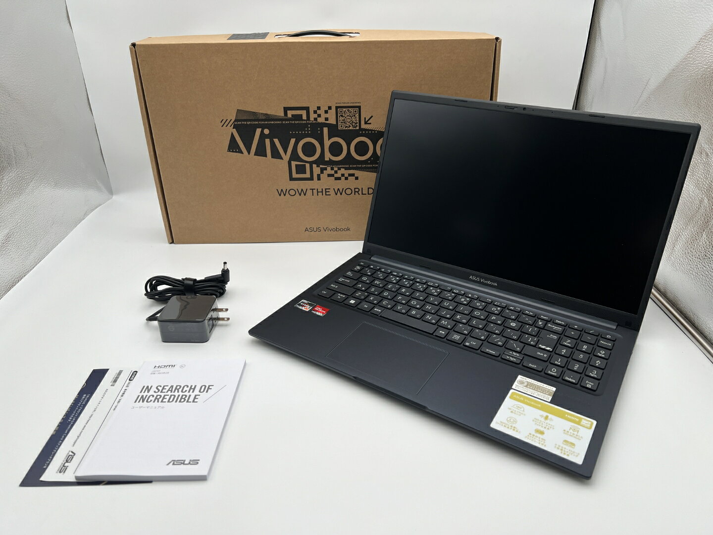 【アウトレット】ASUS Vivobook 15 M1502YA-R7165WSBUE5 Office付[クワイエットブルー]