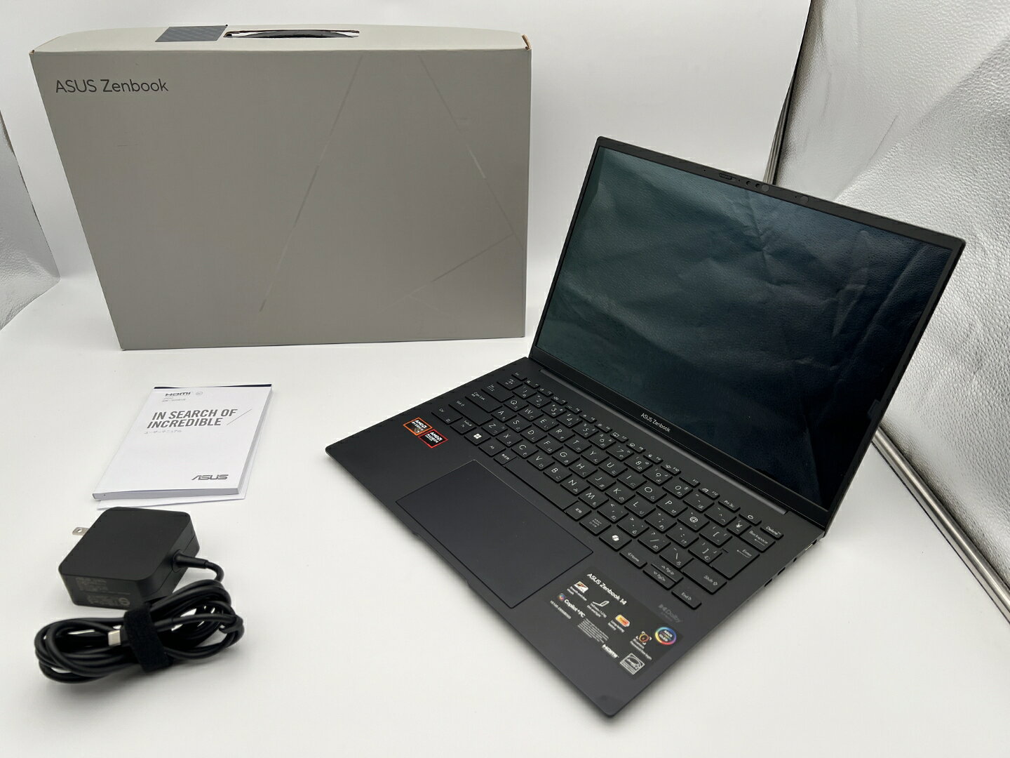 【アウトレット】ASUS Zenbook 14 UM3406KA-AI7325W（Ryzen AI 7 350・32GB・512GB SSD搭載） [ジェイドブラック]