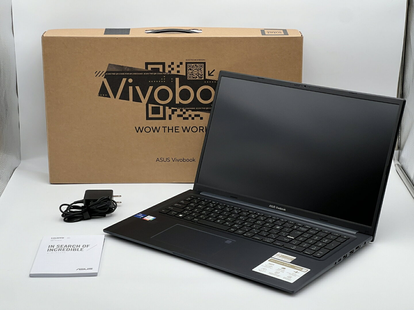 【アウトレット】ASUS Vivobook 17 X1704VA-I7165WS （Core i7-1355U・16GB・512GB SSD搭載）Office付 [クワイエットブルー]