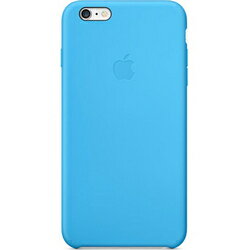 【中古】【未開封・未使用・箱破損あり】Apple MGRH2FE/A ブルー (iPhone 6 Plus用シリコンケース)（返品不可商品）