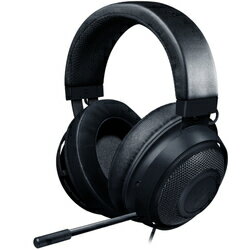 Razer レイザー ゲーミングヘッドセット Razer KRAKEN BLACK [ブラック] (ミニプラグ接続 ケーブル長:1.3m)