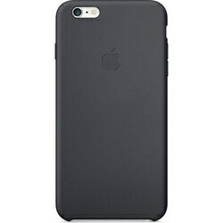 【中古】【未開封・未使用・箱破損あり】Apple MGR92FE/A ブラック (iPhone 6 Plus用シリコンケース)（返品不可商品）