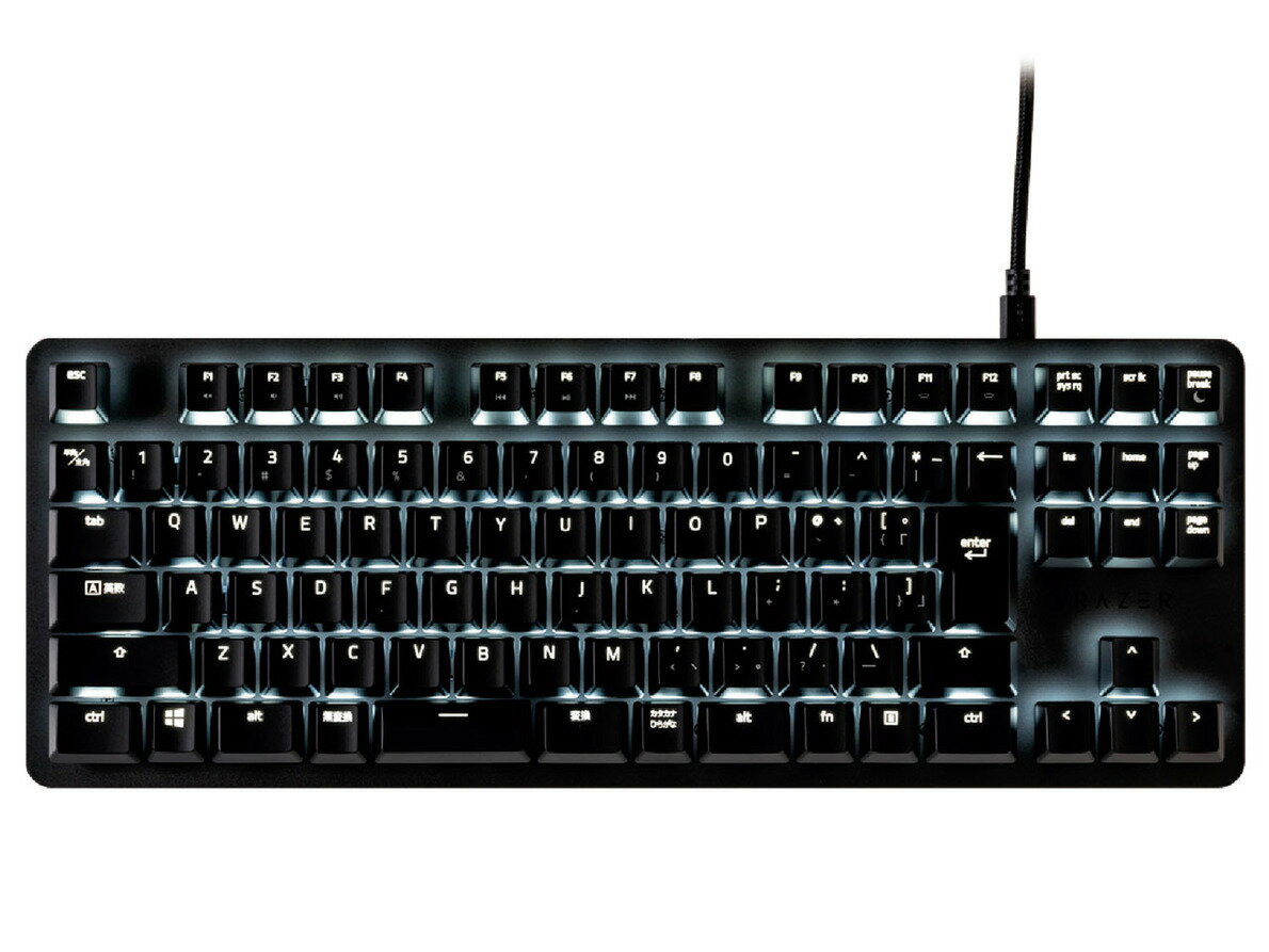 楽天市場】razer キーボード blackwidow lite mercury whiteの通販