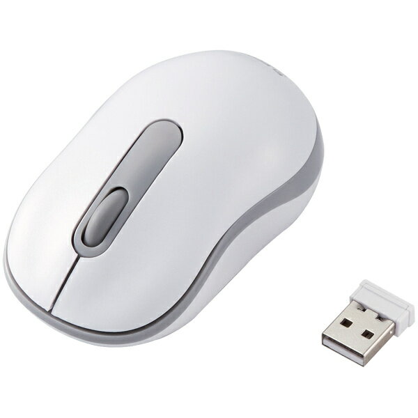 ELECOM M-DY10DRSKWH 無線マウス/ 光学式/ Sサイズ/ 抗菌/ ホワイト【在庫目安:僅少】