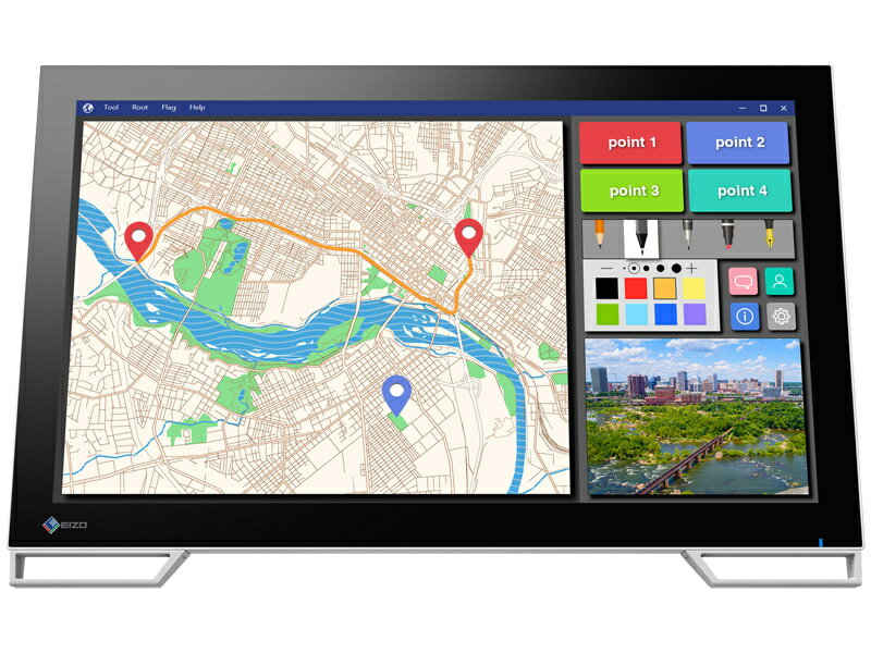 【送料無料】EIZO FDF2182WT-LGY 54.7cm（21.5）型タッチパネル装着カラー液晶モニター DuraVision FDF2182WT-L セレーングレイ【在庫目安:お取り寄せ】