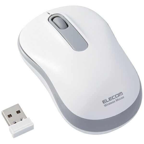 【在庫目安:あり】ELECOM M-DY11DRSKWH 無線マウス/ 光学式/ Mサイズ/ 抗菌/ ホワイト