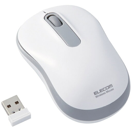 【在庫目安:あり】ELECOM M-DY11DRSKWH 無線マウス/ 光学式/ Mサイズ/ 抗菌/ ホワイト