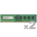 yzAhebN ADS10600D-8GW DDR3-1333 240pin UDIMM 8GB~2y݌ɖڈ:񂹁z