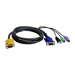 【送料無料】ATEN 2L-5302UP USB・PS/ 2コンボKVMケーブル SPHDタイプ 1.8m【在庫目安:お取り寄せ】| パソコン周辺機器 KVMケーブル KVM ケーブル PC パソコン