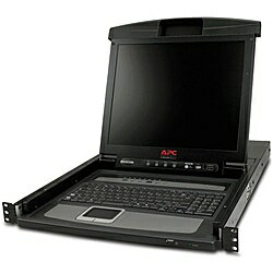 【送料無料】シュナイダーエレクトリック AP5808 17 Rack LCD Console English US with Integrated 8 Port Analog KVM Switch【在庫目安:お取り寄せ】| オフィス オフィス家具