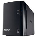 【送料無料】バッファロー HD-WL8TU3/R1J ドライブステーション ミラーリング機能搭載 USB3.0用 外付けHDD 2ドライブモデル 8TB【在庫目安:僅少】 パソコン周辺機器 ディスクアレイ ディスク アレイ RAID HDD