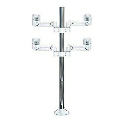 【送料無料】Live Creator ARM2-27-42U2 液晶モニタ・TV用VESA対応天板ネジ固定式マルチポールアーム(4..