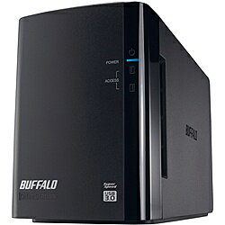 バッファロー HD-WL2TU3/R1J ドライブステーション ミラーリング機能搭載 USB3.0用 外付けHDD 2ドライブモデル 2TB| パソコン周辺機器 ディスクアレイ ディスク アレイ RAID HDD