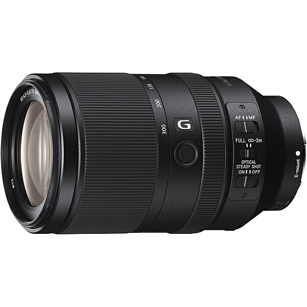 【送料無料】SONY(VAIO) SEL70300G Eマウント交換レンズ FE 70-300mm F4.5-5.6 G OSS【在庫目安:お取り寄せ】| カメラ ズームレンズ 交換レンズ レンズ ズーム 交換 マウント