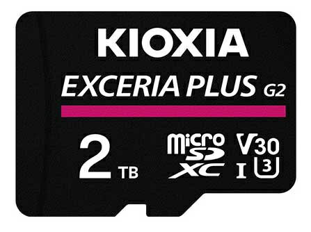 【送料無料】KIOXIA KMUH-B002T UHS-I対応 Class10 microSDXCメモリカード 2TB【在庫目安:お取り寄せ】