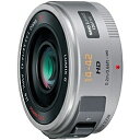 【送料無料】Panasonic H-PS14042-S デジタル一眼カメラ用交換レンズ LUMIX G X VARIO PZ 14-42mm/ F3.5-5.6 ASPH./ POWER O.I.S. （シルバー）【在庫目安:お取り寄せ】| カメラ ズームレンズ