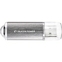 シリコンパワー SP016GBUF2M01V1S USBフラッシュメモリ ULTIMA-II I-Series 16GB シルバー 　5年保証【在庫目安:お取り寄せ】| パソコン周辺機器 USBメモリー USBフラッシュメモリー USBメモリ USBフラッシュメモリ USB メモリ