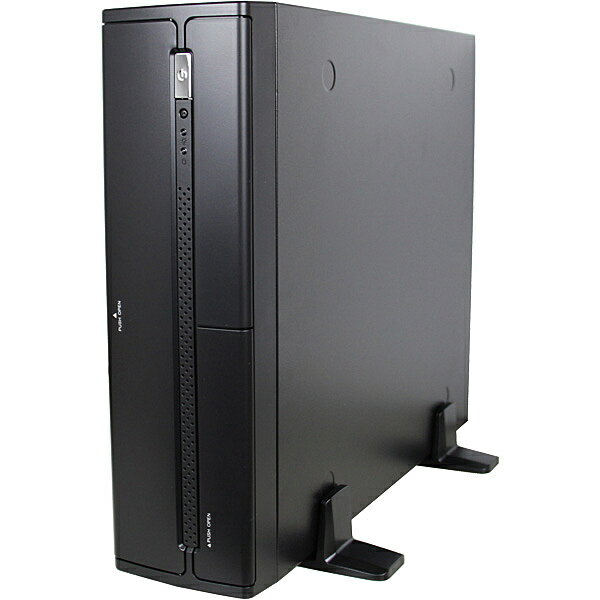 【送料無料】in win development IW-BL634B/300B2 300W 80PLUS BRONZE電源搭載 MicroATX＆ITX用 スリムタワーケース ブラックカラーモデル【在庫目安:お取り寄せ】