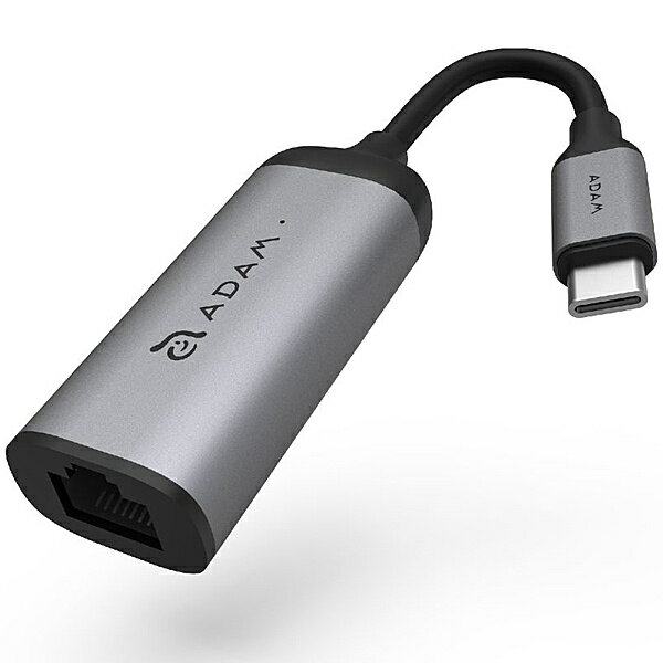 ADAM Elements AAPADE1GY USB Type-C - ギガイーサネット 有線LANアダプター