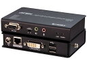 USB DVI ミニKVMエクステンダー CE611は、DVIビデオ（解像度1920×1200）、ステレオオーディオ、USB、RS-232の各信号を、1本のCat6aケーブルで最大100m延長することができるUSB DVI HDBaseT ミニKVM エクステンダーです。小型なデザインかつ手頃な価格でありながら、各種信号に対応すると同時にケーブルの接続も簡単なCE611は、交通管制センター、医療施設、工業用倉庫、ワークステーションの延長など、リモートアクセスが必要とされる環境に理想的な製品です。 詳細スペック 電気用品安全法(本体)非対象 電気用品安全法(付属品等)適合/例外承認 電気用品安全法(備考)本体電源なし（付属ACアダプター適合）