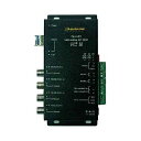 【送料無料】ジョブル VAD-H404A.RC.355R AHD/ HD-TVI/ HDCVI/ コンポジット映像用4映像＋RS232C＋RS485×2＋接点信号光ファイバー伝送 受信器【在庫目安:お取り寄せ】| パソコン周辺機器