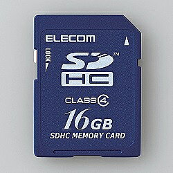 ELECOM MF-FSD016GC4/H SDHCカード/ Class4/ 16GB/ 法人専用/ 簡易パッケージ【在庫目安:お取り寄せ】