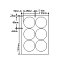 【送料無料】ナナクリエイト CL5 レーザプリンタ用ラベル(6面)普通紙タイプ【在庫目安:お取り寄せ】| ラベル シール シート シール印刷 プリンタ 自作