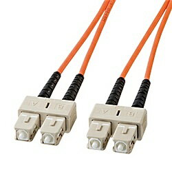 【送料無料】サンワサプライ HKB-SCSC6-01L 光ファイバケーブル（1m）【在庫目安:お取り寄せ】