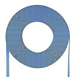 【送料無料】サンワサプライ LA-FL5-CB100LB 超フラットケーブルのみ（100m・ライトブルー）【在庫目安:お取り寄せ】