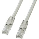 サンワサプライ KB-T6L-10CK カテゴリ6UTPクロスケーブル(10m・ライトグレー)【在庫目安:お取り寄せ】