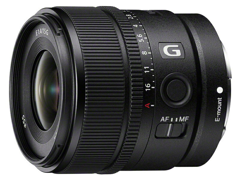 【送料無料】SONY(VAIO) SEL15F14G Eマウント交換レンズ E 15mm F1.4 