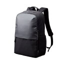 【送料無料】ELECOM BM-BPLTBK バックパック/ 軽量タイプ/ 15.6inch/ 17L/ 撥水加工/ 高耐久ファスナー採用/ ブラック【在庫目安:お取り寄せ】(2)