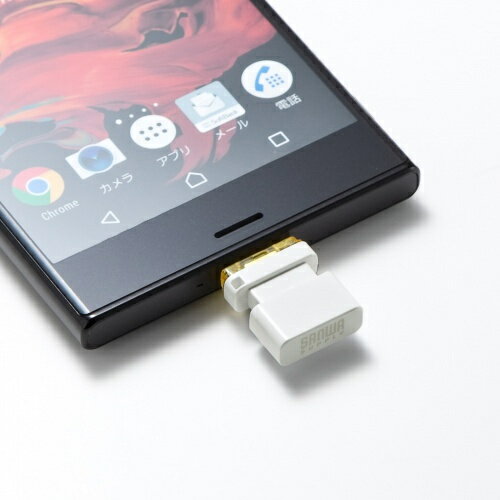 【送料無料】サンワサプライ UFD-3TC64GWN USB Type-C メモリ（64GB）【在庫目安:お取り寄せ】| パソコン周辺機器 USBメモリー USBフラッシュメモリー USBメモリ USBフラッシュメモリ USB メモリ