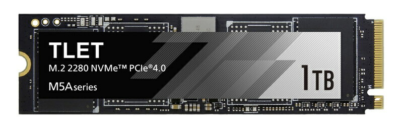 【送料無料】東芝エルイートレーディング TLD-M5A01T4ML 内蔵SSD TLD-M5Aシリーズ 1TB NVMe 1.4 /PCIe Gen4x4 M.2 2280【在庫目安:僅少】