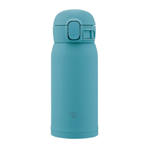 【送料無料】象印マホービン SM-WS36-GM ステンレスマグ 360ml アクアグリーン TUFF シームレスせん ワンタッチオープン【在庫目安:お取り寄せ】(3)