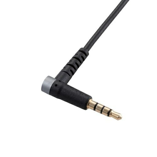 ELECOM EHP-35ELS4P10BK マイク対応オーディオ延長ケーブル/ 高耐久/ 1m/ ブラック【在庫目安:お取り寄せ】