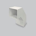 【送料無料】サンテレホン MDLS7155 外大マガリ 7号150型 クリーム【在庫目安:お取り寄せ】| サプライ 配線保護 配線 保護 ケーブル オプション カバー モジュール モール 収納(2)