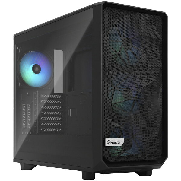 【送料無料】Fractal Design FD-C-MES2A-06 ミドルタワー型PCケース Meshify 2 RGB Black TG Light tint【在庫目安:お取り寄せ】